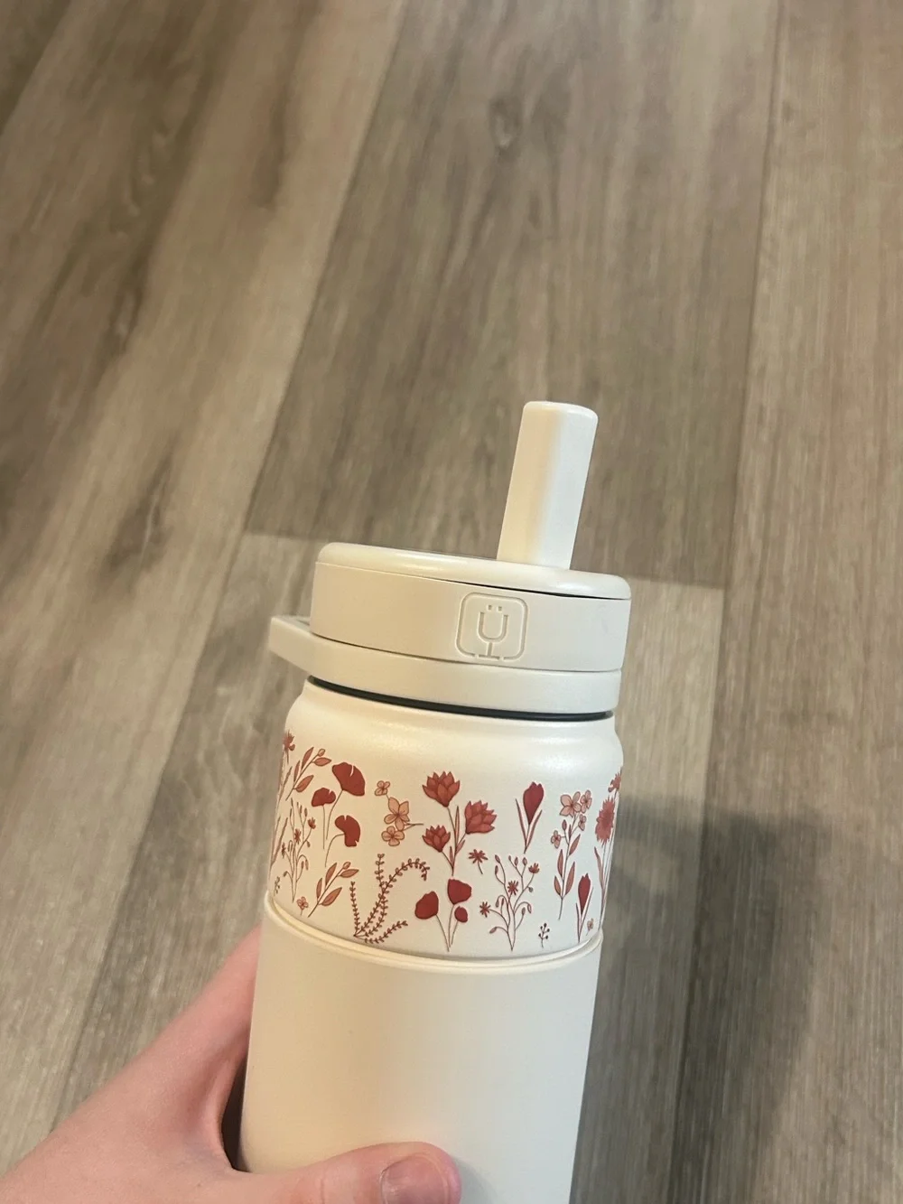 BrüMate 25oz Rotera with Red Floral Designs